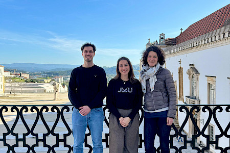 Diogo Gonçalves (UC), Adriana Estrada (JKU), Maria Buchmayr (JKU)