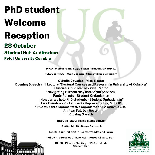 PhD Students Welcome Reception