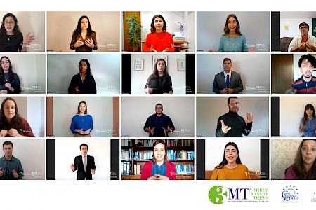20 finalistas da edição do 3MT 2020/2021